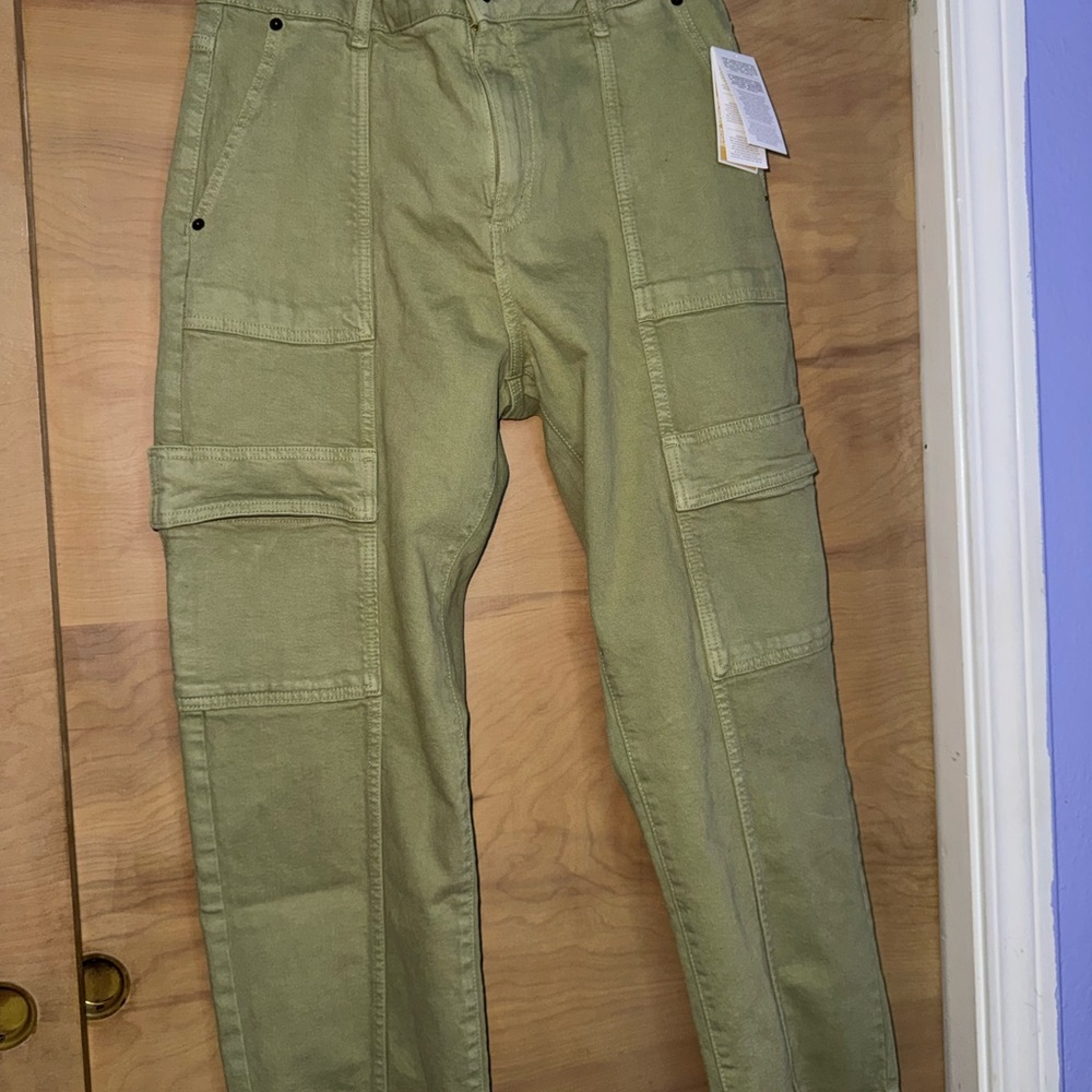 Michael Kors Light Sage Straight Leg Jeans